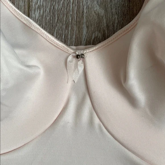 Bali Bra Cami 38D Pink Lace Adjustable Straps Underwire - Picture 4 of 9